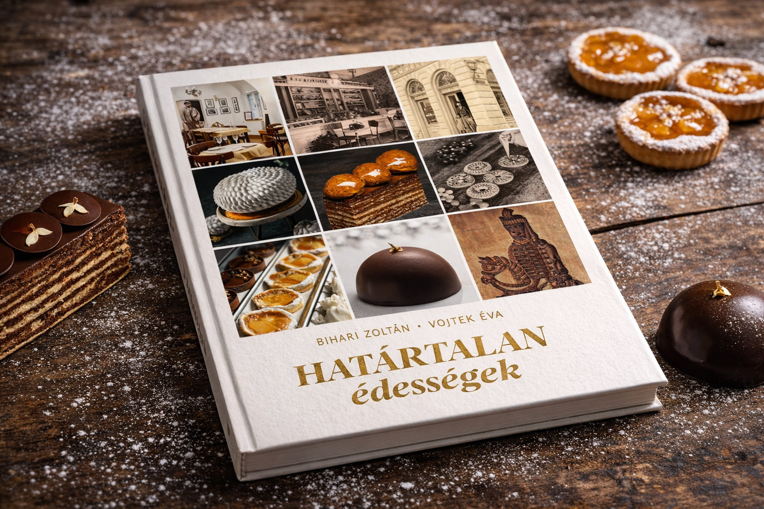 MEGHÍVÓ A HATÁRTALAN ÉDESSÉGEK CÍMŰ KÖNYV SAJTÓBEMUTATÓJÁRA